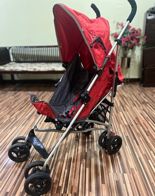 Mothercare Full Pack Stroller with Car Seat with Storage systems. 1