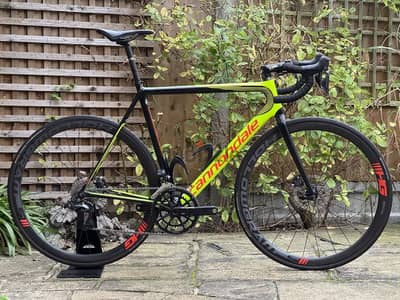 Cannondale Supersix Hi-Mod Carbon Road Bike 56cm Ultegra Disc Di2 Gia