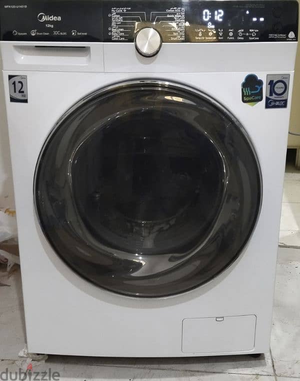 MEDIA WASHING MACHINE FRONT LOAD FULLY AUTOMATIC 12 KG 0