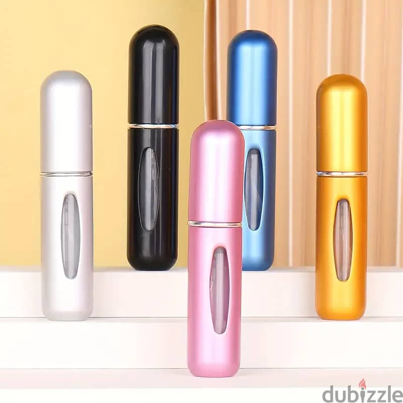 5-Pack 5ml Mini Refillable Perfume 0