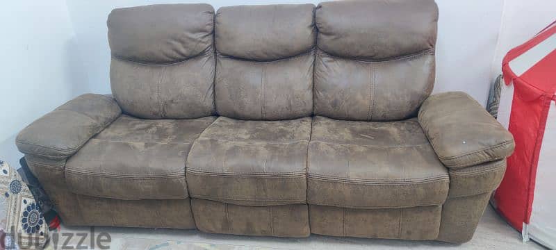 3 seater Recliner sofa from safat home Alghanim 2