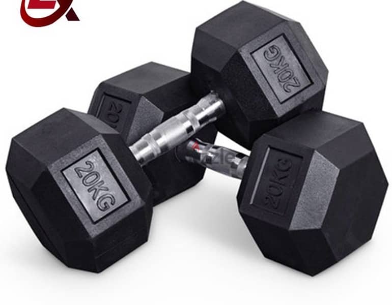 dumbbell pair all weight available starting 6kd new only 4