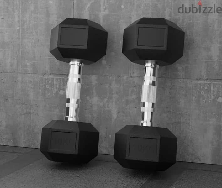 dumbbell pair all weight available starting 6kd new only 8