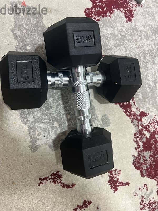 dumbbell pair all weight available starting 6kd new only 16