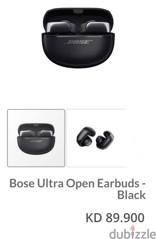 Bose Ultra Open Earbuds -  Black 0