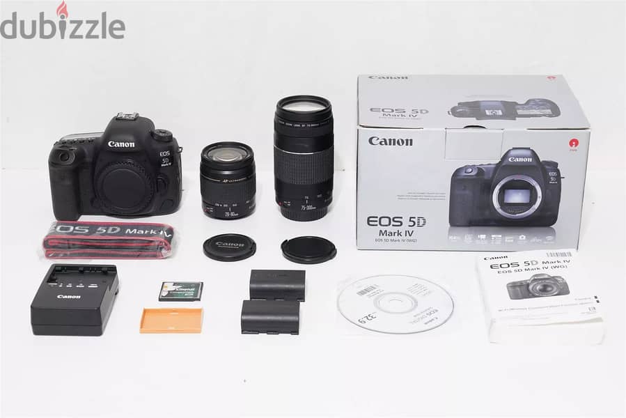 Canon 5D Mark IV 30.4MP) with EF 75-300mm & EF 28-80mm USM Lenses 2