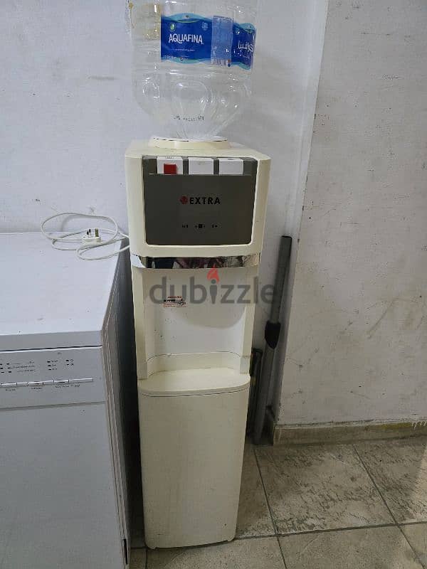 Extra hot cold normal water dispenser with fridge for sale 0