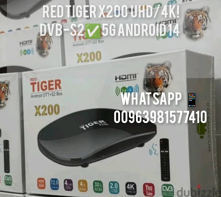 Read Tiger X200 4k Android 5g 0