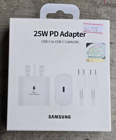 Samsung 25 Watt  PD Charger Cable