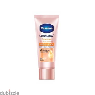 Vaseline Dry Serum GlutaGlow Ampoule Deodorant Bright Renew