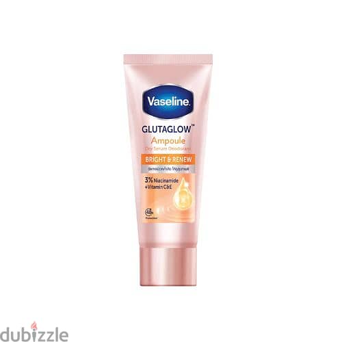 Vaseline Dry Serum GlutaGlow Ampoule Deodorant Bright Renew 0