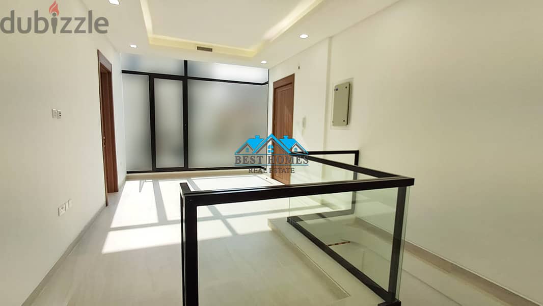 Modern style four bedroom ground floor duplex in Jabriya 9