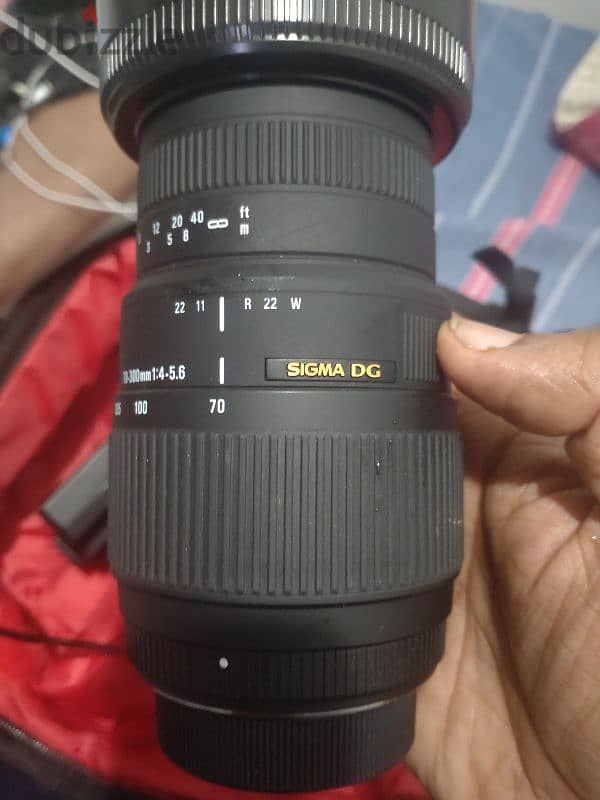 Nikon d5300 with 70 -300 Sigma DG lens 1