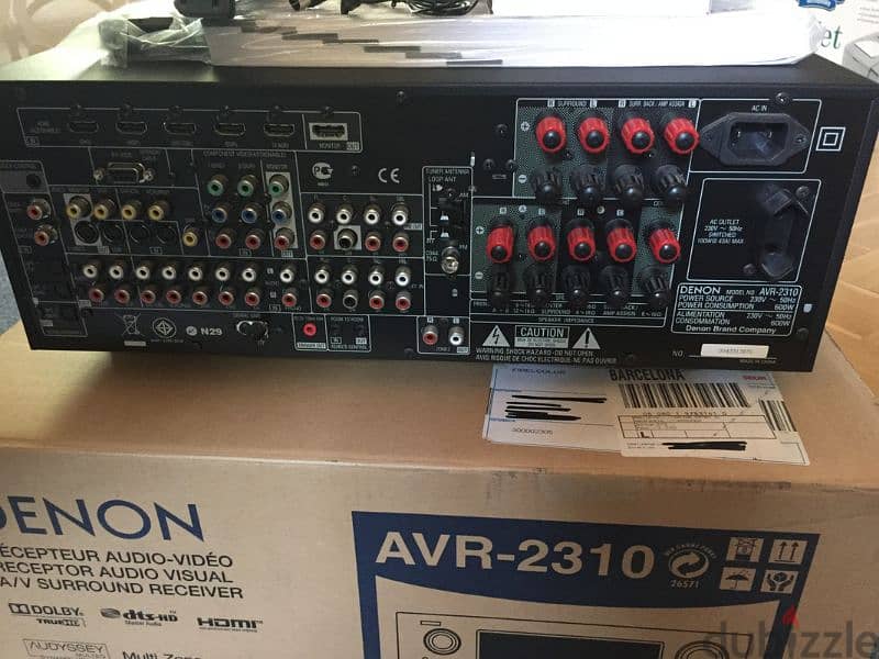 DENON AVR 2310 7.2CH AV RECEIVER 1