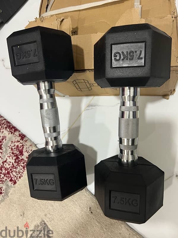 new dumbbell black color best quality with best price 16