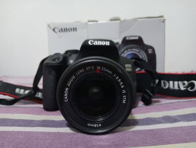 EOS 700D lightly used. 0