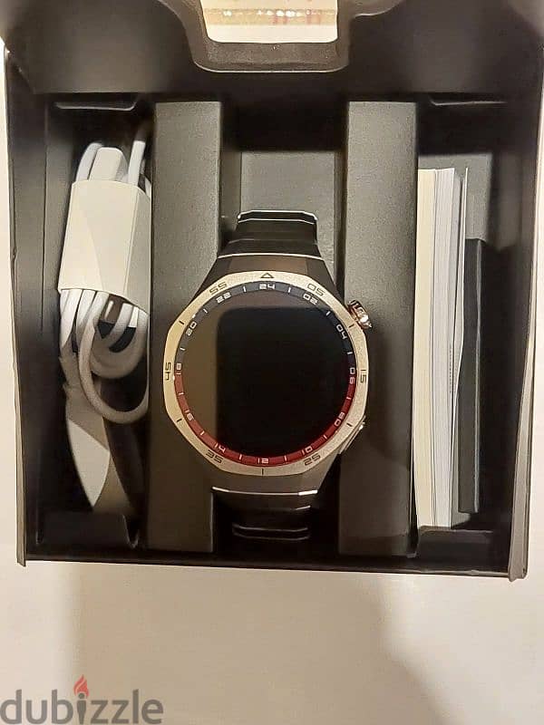 huawei watch GT-5 pro , titanium ,new,open carton for checking only 2