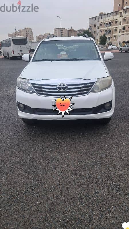 Toyota Fortuner 2013 FAMILY USED URGENT SALE 2