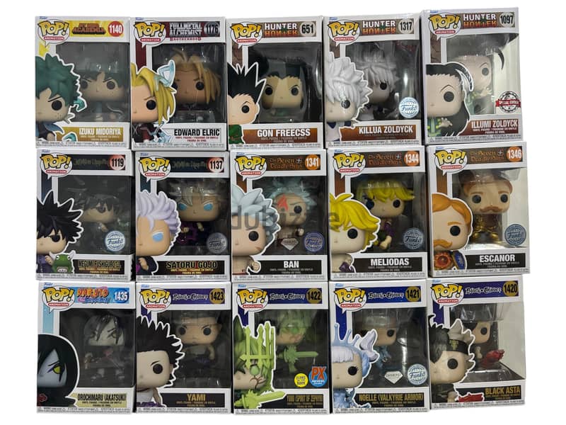 Funko Pops Original 1