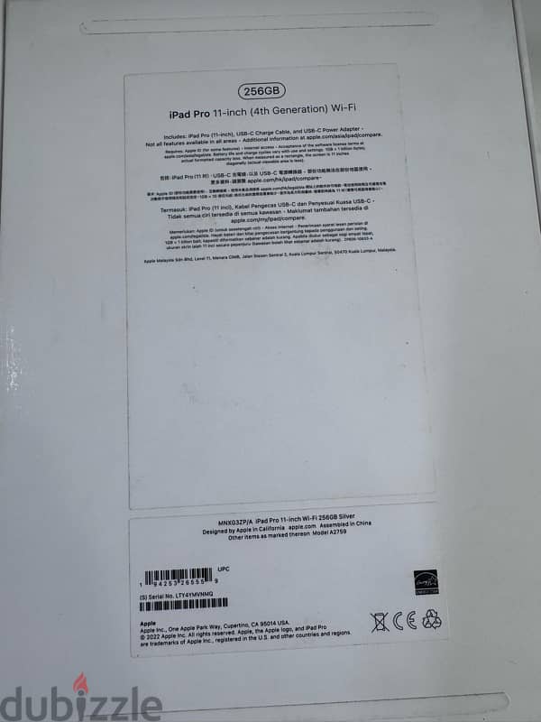 Apple iPad Pro 11 ” M2 256 GB Wifi Silver Used ! 8