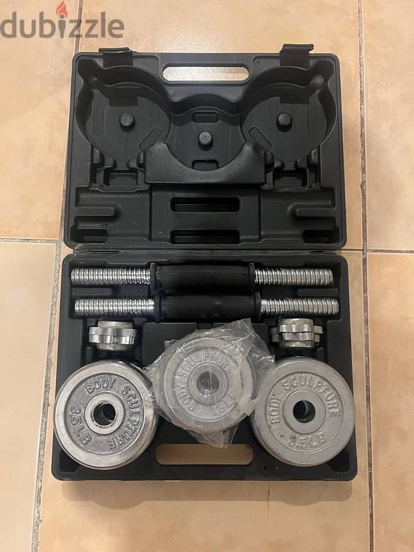 22kg Dumbbell Set 0