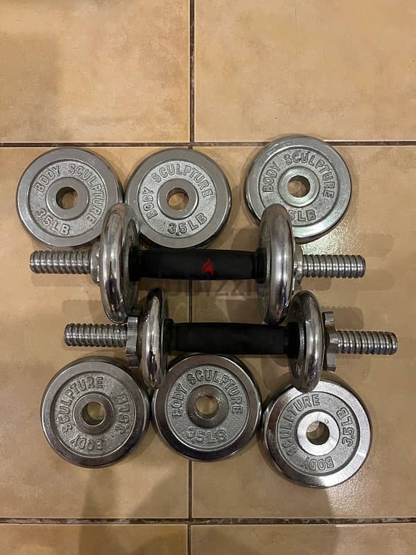 22kg Dumbbell Set 1