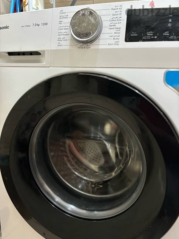 less than 1 year old panasonic washing machine 0