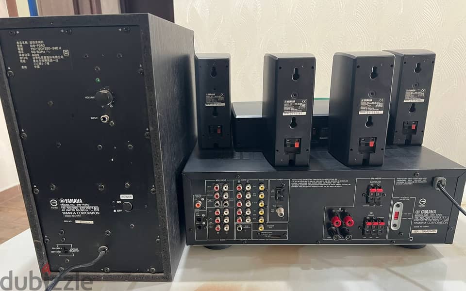 Yamaha HTR -5730 5.1 AVR  full set in good condition 1