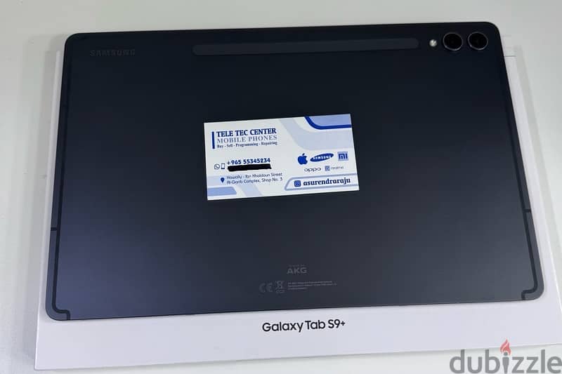 Samsung Galaxy TAB S9+ 256GB Wifi + 12GB RAM 12.4” Black Used! 1