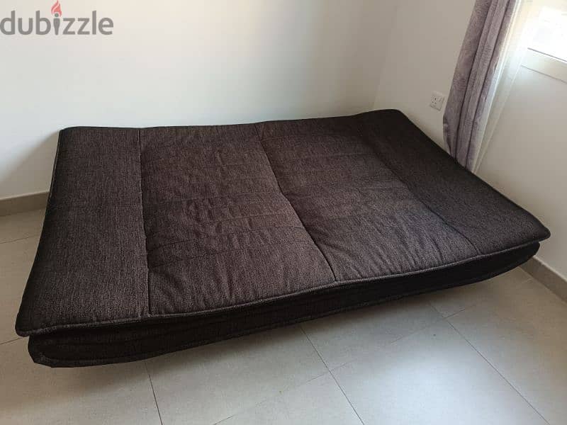 3 seater sofa cum bed . 2