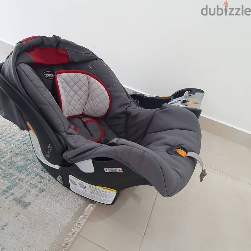 Infant Bath Tub & Car Seat with Base 4