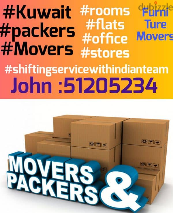 Pack&move service in kuwait 51205234 0