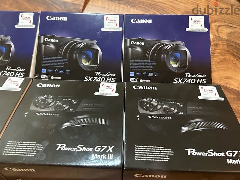 camera canon G7xlll camera canonsc740HS 5