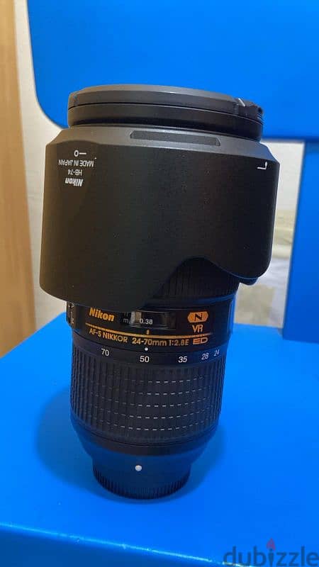 Nikon AF-S 24 to 70 mm F/2.8EVR ED 0