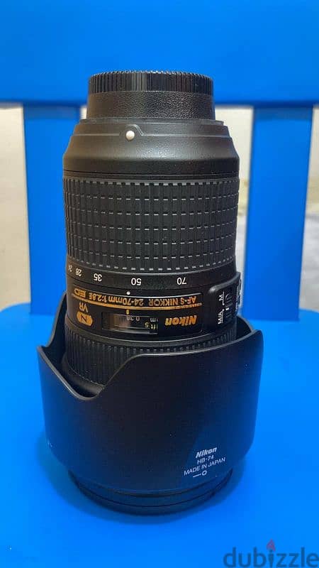 Nikon AF-S 24 to 70 mm F/2.8EVR ED 4