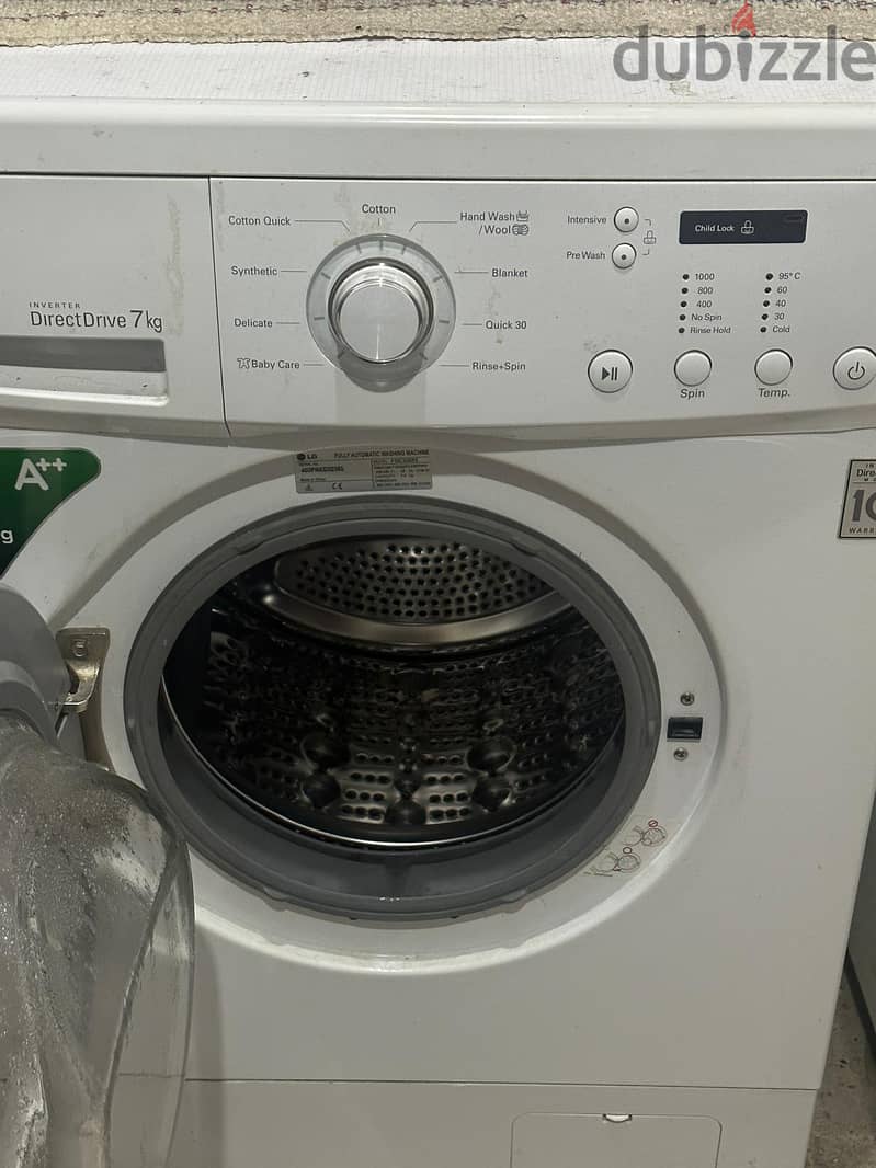 automatic LG washing machine 7 KG 0