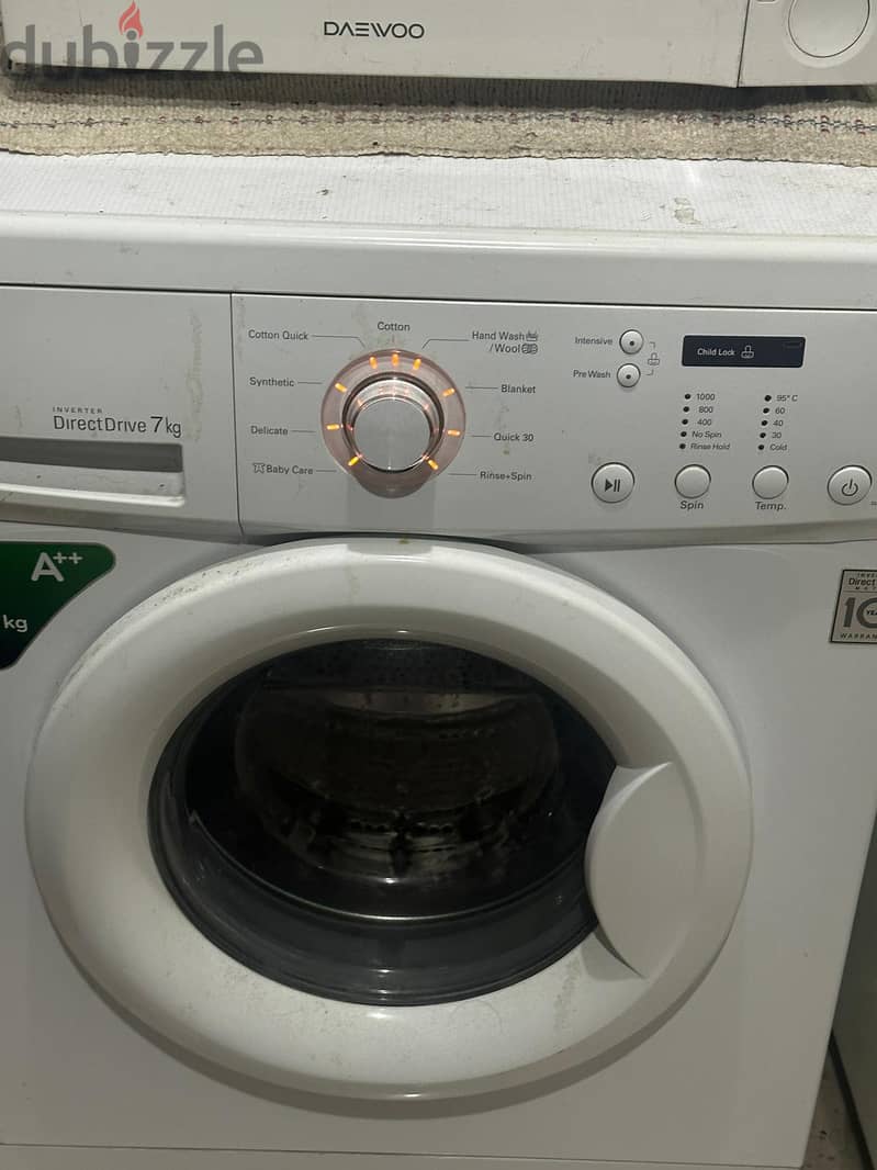 automatic LG washing machine 7 KG 1