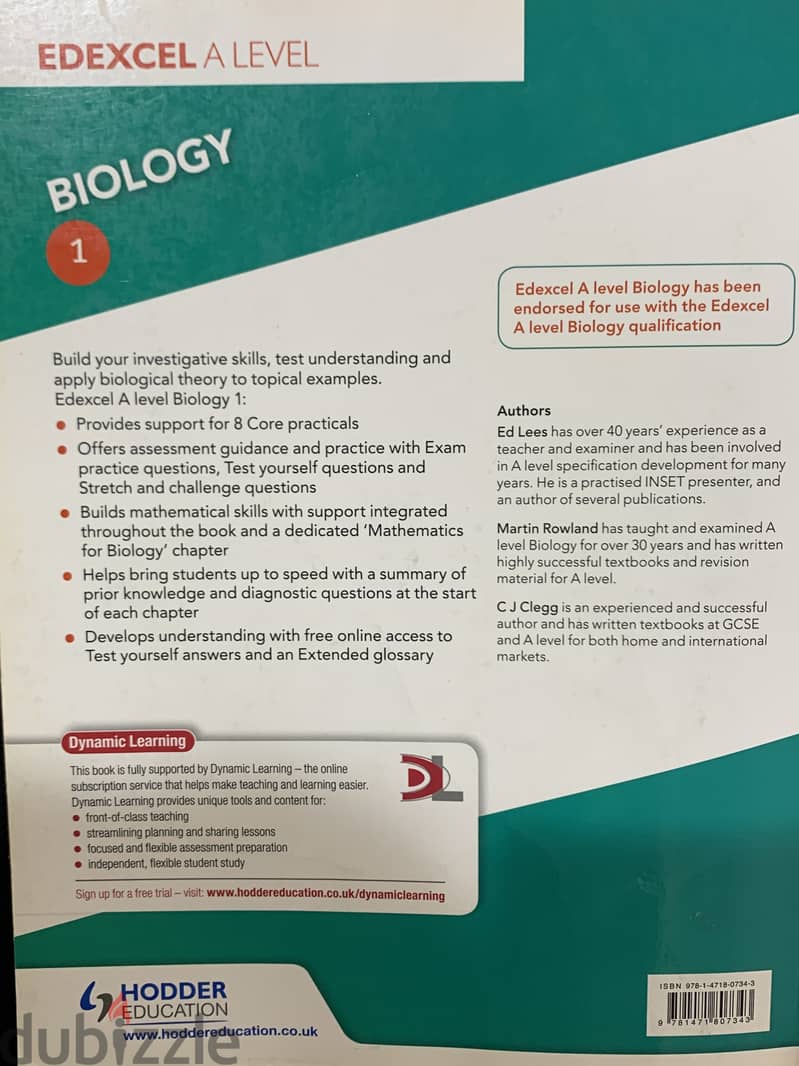 EDEXCEL A LEVEL BIOLOGY BOOK 2