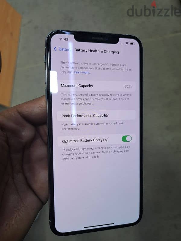 Xs Max 256Gb 82% Battery Like new condition face id work 0