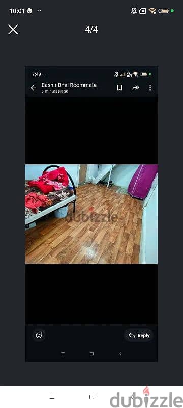 need decent bechelor to share a room in salmiya block -12 from Nov -25 7