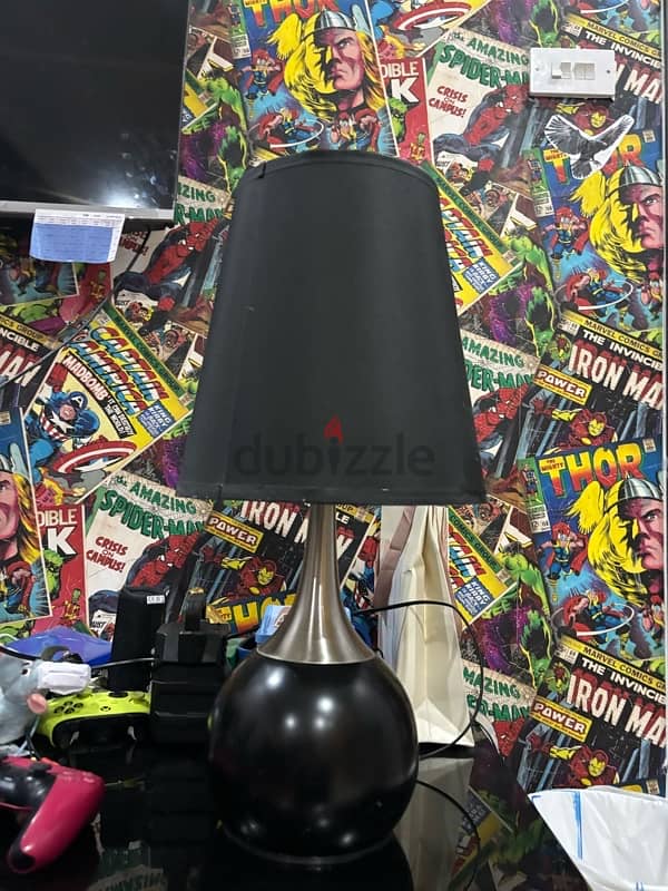 Modern Black Table Lamp from Home-Centre – Perfect Condition 2