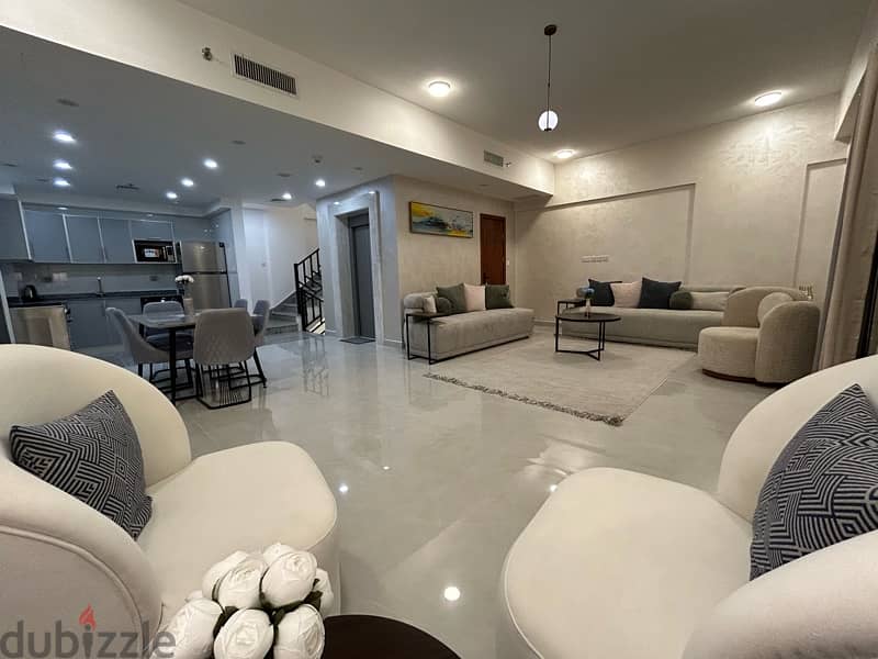 for rent villa in salmiya with private pool 0