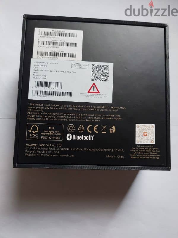 huawei watch ultimate, new,open carton for checking only 3