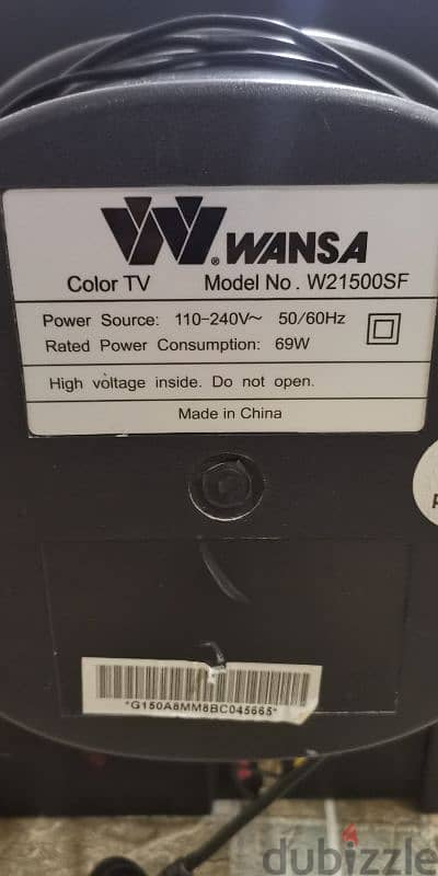 wansa tv no remote all good working 3