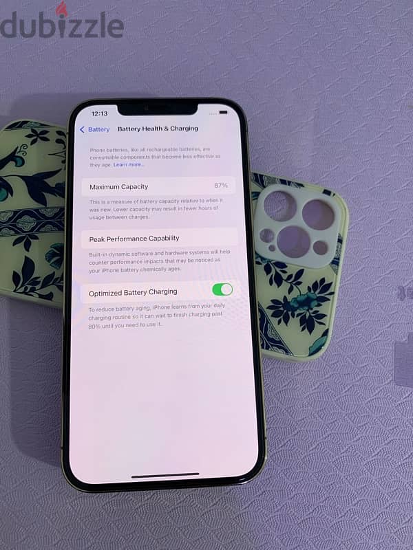 iPhone 12 Pro Max 256gb battery 87% not open device 5