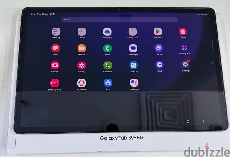 Samsung Galaxy TAB S9+ 256GB Wifi + 5G Cellular 12.4” Black Used! 5