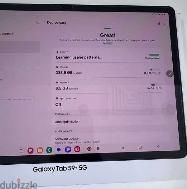 Samsung Galaxy TAB S9+ 256GB Wifi + 5G Cellular 12.4” Black Used! 7