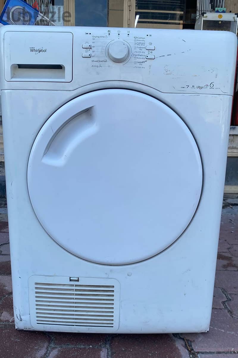 WHIRLPOOL 7 KG DRYER 2