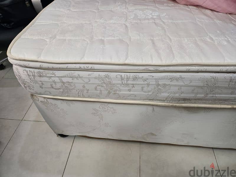 Double Bed with Mattress pick up from Mahboula block 1 1