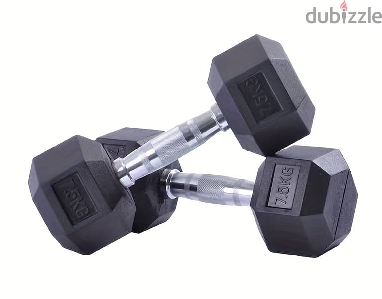 hex dumbbell new best quality and price free delivery 6